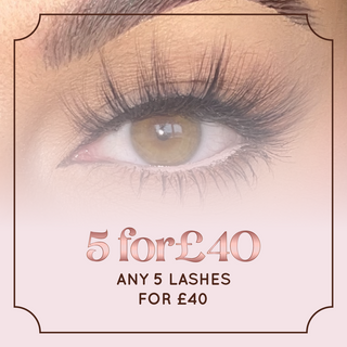 Pick & Mix 5 for £40 Lash Bundle