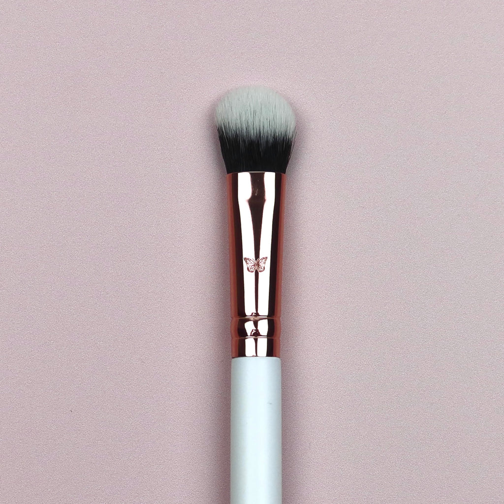 GH14 Angled Small Cream Contour Brush The Glam Haus the glam haus